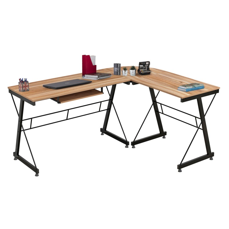 ΓΩΝΙΑΚΟ ΓΡΑΦΕΙΟ ART MAISON DORSET - WALNUT (158x120x74εκ.) ΓΩΝΙΑΚΟ ΓΡΑΦΕΙΟ ART MAISON DORSET - WALNUT (158x120x74εκ.)