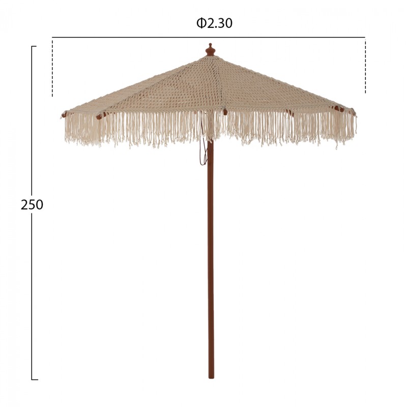 ΟΜΠΡΕΛΑ ART MAISON ZION - BEIGE (Φ2.3X2.50Υm) ΟΜΠΡΕΛΑ ART MAISON ZION - BEIGE (Φ2.3X2.50Υm)