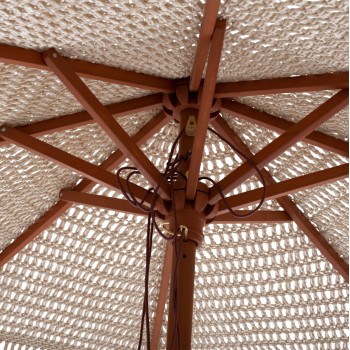 ΟΜΠΡΕΛΑ ART MAISON ZION - BEIGE (Φ2.3X2.50Υm)