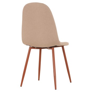 Καρέκλα Art Maison Philippines - Beige (45x53x85εκ.)