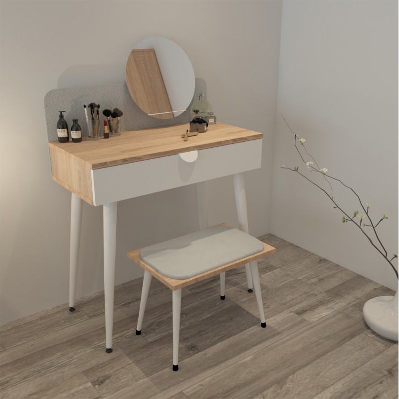 ΣΚΑΜΠΟ ΤΟΥΑΛΕΤΑΣ ART MAISON GRAND - NATURAL WHITE (40x30x40εκ.) ΣΚΑΜΠΟ ΤΟΥΑΛΕΤΑΣ ART MAISON GRAND - NATURAL WHITE (40x30x40εκ.)