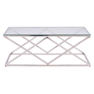 ΤΡΑΠΕΖΙ ΣΑΛΟΝΙΟΥ ART MAISON MENLO - SILVER GLASS (120X60Χ45εκ.) ΤΡΑΠΕΖΙ ΣΑΛΟΝΙΟΥ ART MAISON MENLO - SILVER GLASS (120X60Χ45εκ.)
