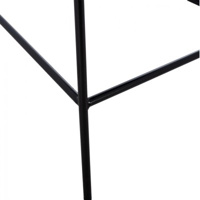 ΣΚΑΜΠΟ ΜΕΣΑΙΟΥ ΥΨΟΥΣ ART MAISON SEYMOUR - GRAY (54x58x95εκ.)