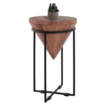 ΤΡΑΠΕΖΙ ΒΟΗΘΗΤΙΚΟ ART MAISON MODESTO - NATURAL (Φ31X53εκ.)