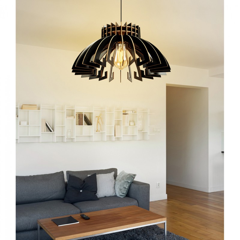 ΦΩΤΙΣΤΙΚΟ ΟΡΟΦΗΣ ART MAISON SUSANVILLE - BLACK (Φ54x65εκ.) ΦΩΤΙΣΤΙΚΟ ΟΡΟΦΗΣ ART MAISON SUSANVILLE - BLACK (Φ54x65εκ.)
