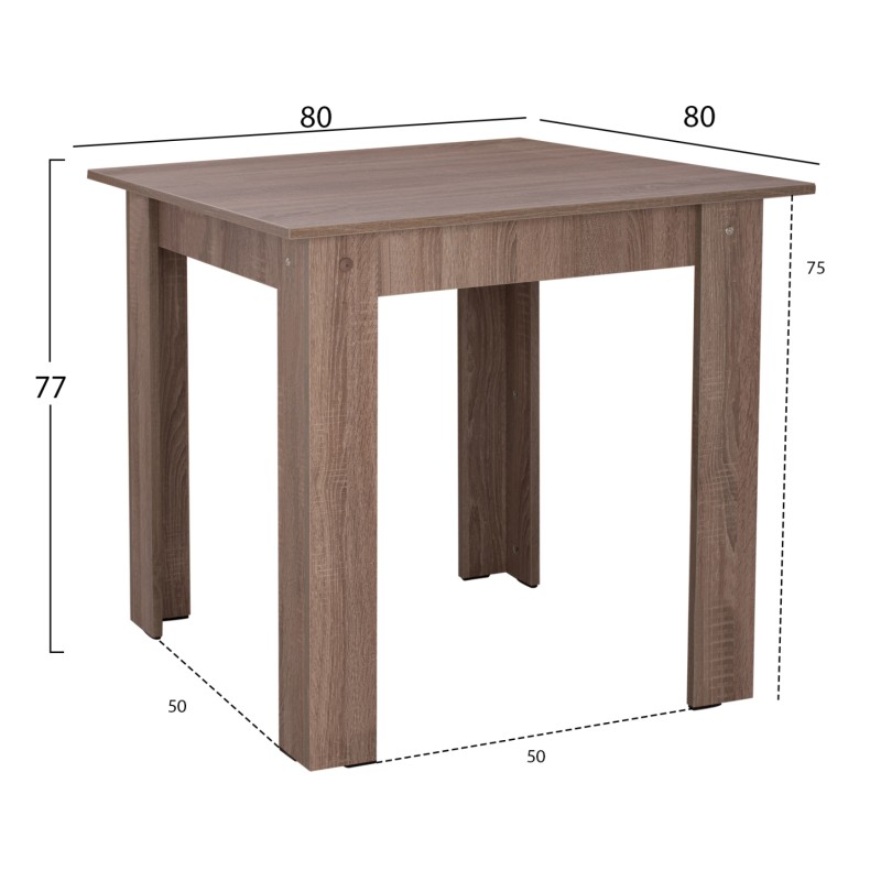 ΤΡΑΠΕΖΙ ΚΟΥΖΙΝΑΣ ART MAISON STOCKTON - NATURAL (80x80x77εκ.) ΤΡΑΠΕΖΙ ΚΟΥΖΙΝΑΣ ART MAISON STOCKTON - NATURAL (80x80x77εκ.)