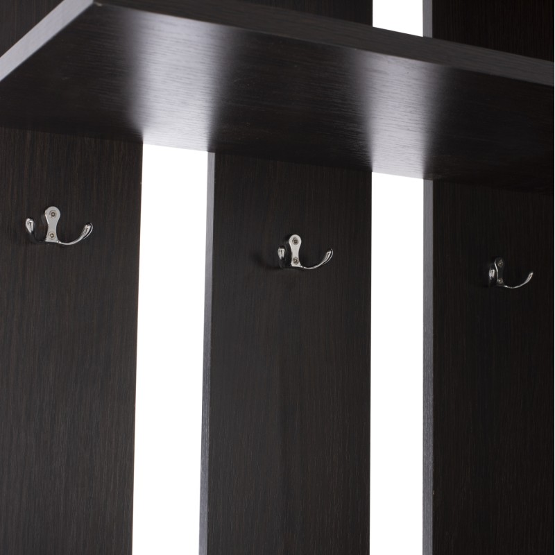 Έπιπλο εισόδου με συρόμενη ντουλάπα και καθρέπτη Art Maison Whitehaven - Wenge (118x45x210Yεκ.)