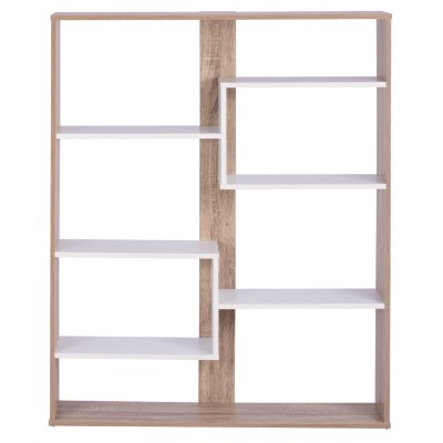 ΒΙΒΛΙΟΘΗΚΗ Art Maison Centralia - Sonama White (100x21x124,5εκ.) ΒΙΒΛΙΟΘΗΚΗ Art Maison Centralia - Sonama White (100x21x124,5εκ.)