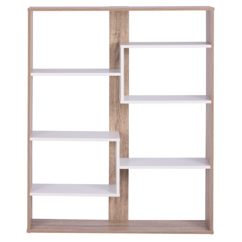 ΒΙΒΛΙΟΘΗΚΗ Art Maison Centralia - Sonama White (100x21x124,5εκ.) ΒΙΒΛΙΟΘΗΚΗ Art Maison Centralia - Sonama White (100x21x124,5εκ.)