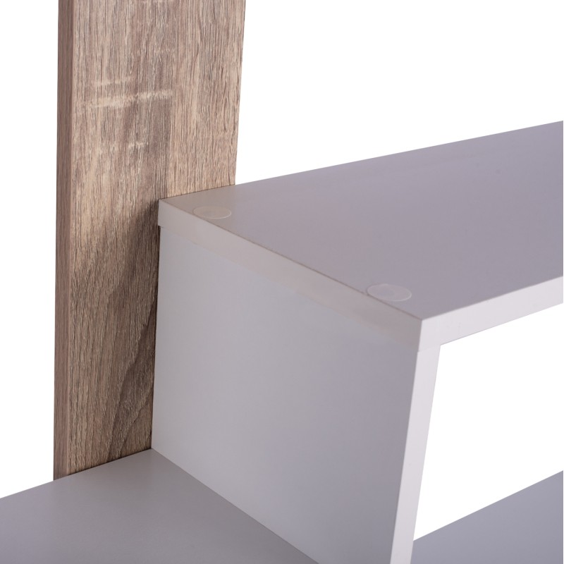 ΒΙΒΛΙΟΘΗΚΗ Art Maison Centralia - Sonama White (100x21x124,5εκ.) ΒΙΒΛΙΟΘΗΚΗ Art Maison Centralia - Sonama White (100x21x124,5εκ.)
