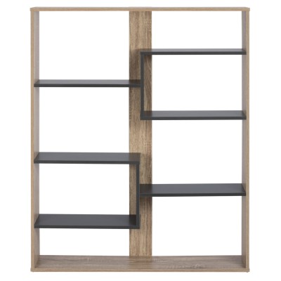 ΒΙΒΛΙΟΘΗΚΗ Art Maison Centralia - Sonama Gray (100x21x124,5εκ.) ΒΙΒΛΙΟΘΗΚΗ Art Maison Centralia - Sonama Gray (100x21x124,5εκ.)