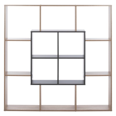 ΒΙΒΛΙΟΘΗΚΗ Art Maison Hinton - Sonama Gray (136x22x136εκ.)