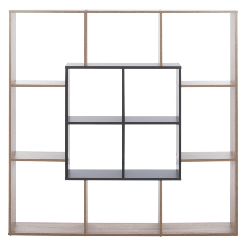 ΒΙΒΛΙΟΘΗΚΗ Art Maison Hinton - Sonama Gray (136x22x136εκ.)