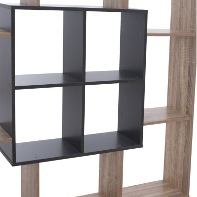 ΒΙΒΛΙΟΘΗΚΗ Art Maison Hinton - Sonama Gray (136x22x136εκ.)