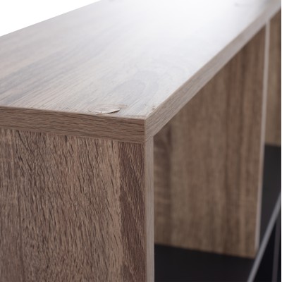 ΒΙΒΛΙΟΘΗΚΗ Art Maison Hinton - Sonama Gray (136x22x136εκ.)