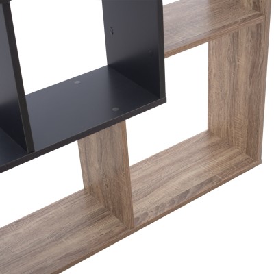 ΒΙΒΛΙΟΘΗΚΗ Art Maison Hinton - Sonama Gray (136x22x136εκ.)