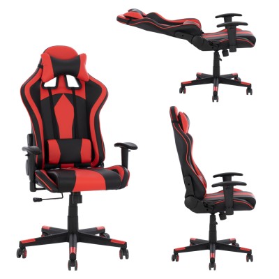 Καρέκλα Gaming Art Maison Baraboo - Black Red PU (67x70x130εκ.) Καρέκλα Gaming Art Maison Baraboo - Black Red PU (67x70x130εκ.)