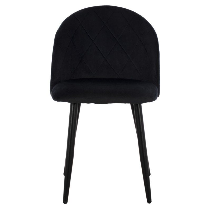 ΚΑΡΕΚΛΑ ART MAISON DELANO - BLACK (45x52x77εκ.)