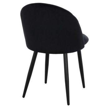 ΚΑΡΕΚΛΑ ART MAISON DELANO - BLACK (45x52x77εκ.)