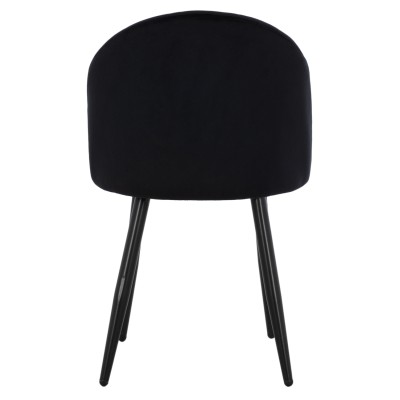 ΚΑΡΕΚΛΑ ART MAISON DELANO - BLACK (45x52x77εκ.)