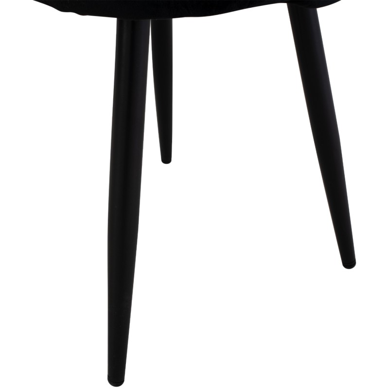 ΚΑΡΕΚΛΑ ART MAISON DELANO - BLACK (45x52x77εκ.)