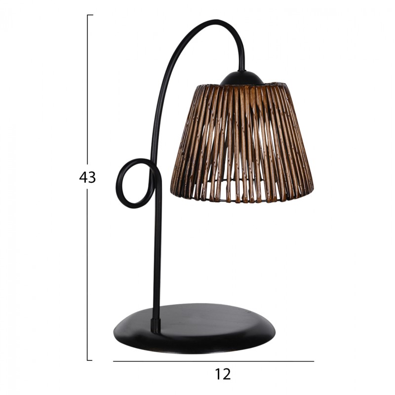 ΦΩΤΙΣΤΙΚΟ ΕΠΙΤΡΑΠΕΖΙΟ ART MAISON CORTEZ - WALNUT (12x42εκ.) ΦΩΤΙΣΤΙΚΟ ΕΠΙΤΡΑΠΕΖΙΟ ART MAISON CORTEZ - WALNUT (12x42εκ.)
