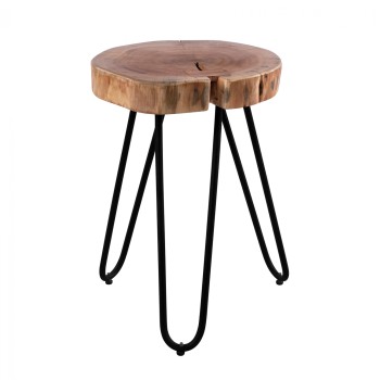 ΤΡΑΠΕΖΑΚΙ ΣΑΛΟΝΙΟΥ ART MAISON LAHAINA - NATURAL (35X35X46εκ.)