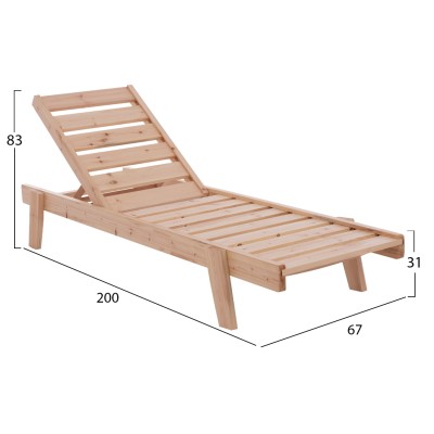 ΞΑΠΛΩΣΤΡΑ ΕΠΑΓΓΕΛΜΑΤΙΚΗ ΑΠΟ ΜΑΣΙΦ ΣΟΥΗΔΙΚΟ ΞΥΛΟ ART MAISON NORTHSTAR 67x200x83 εκ.