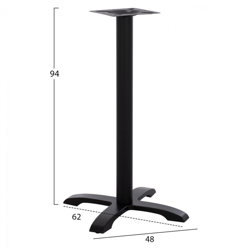 ΒΑΣΗ ΜΠΑΡ ΜΑΝΤΕΜΙ ART MAISON LAFAYETTE - BLACK (62Χ62X94εκ.) ΒΑΣΗ ΜΠΑΡ ΜΑΝΤΕΜΙ ART MAISON LAFAYETTE - BLACK (62Χ62X94εκ.)