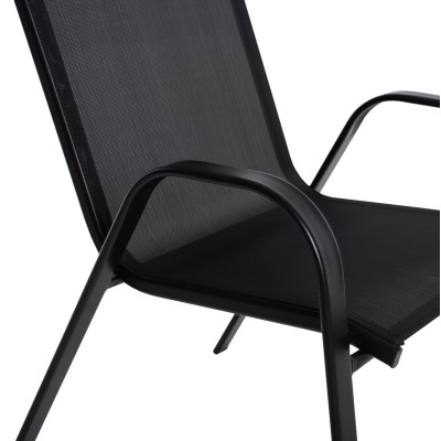 ΠΟΛΥΘΡΟΝΑ ART MAISON PHILADELPHIA - BLACK (55x77x95cm)