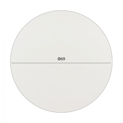 ΕΠΙΦΑΝΕΙΑ ΤΡΑΠΕΖΙΟΥ ART MAISON SAUSALITO - WHITE (Φ69εκ.12mm.) ΕΠΙΦΑΝΕΙΑ ΤΡΑΠΕΖΙΟΥ ART MAISON SAUSALITO - WHITE (Φ69εκ.12mm.)