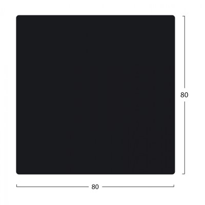 ΕΠΙΦΑΝΕΙΑ ΤΡΑΠΕΖΙΟΥ ART MAISON SAUSALITO - BLACK (80x80εκ.) ΕΠΙΦΑΝΕΙΑ ΤΡΑΠΕΖΙΟΥ ART MAISON SAUSALITO - BLACK (80x80εκ.)