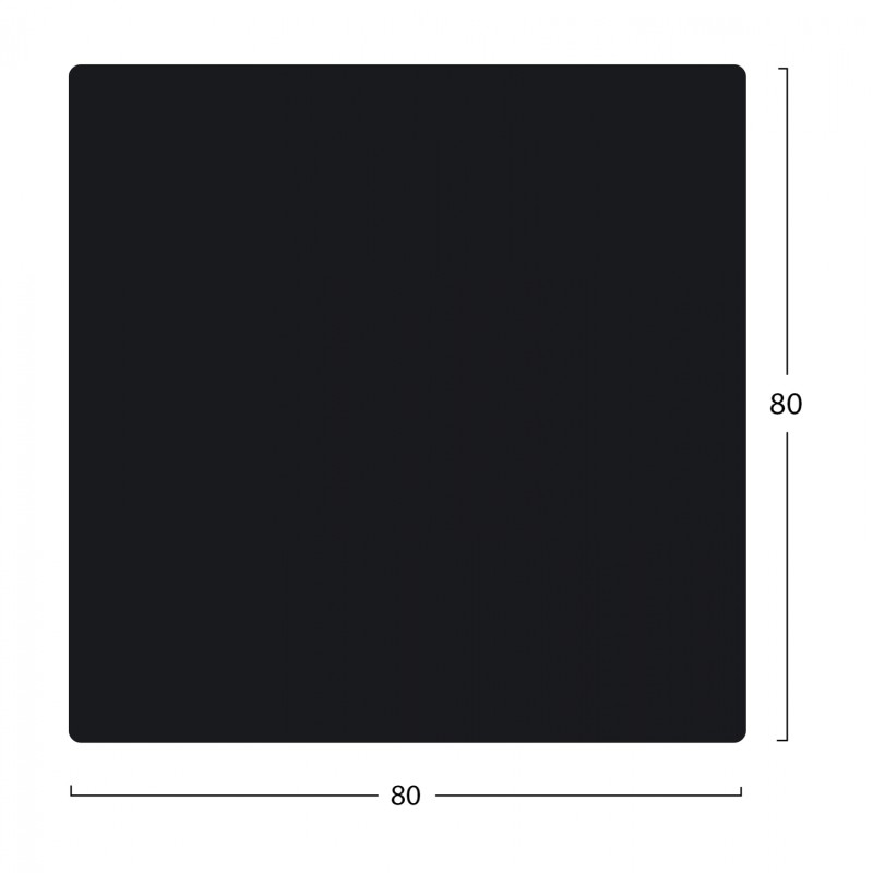 ΕΠΙΦΑΝΕΙΑ ΤΡΑΠΕΖΙΟΥ ART MAISON SAUSALITO - BLACK (80x80εκ.) ΕΠΙΦΑΝΕΙΑ ΤΡΑΠΕΖΙΟΥ ART MAISON SAUSALITO - BLACK (80x80εκ.)