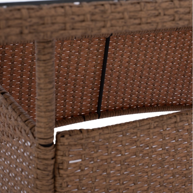ΤΡΑΠΕΖΙ ART MAISON MUNDELEIN - BROWN BEIGE (120x70x75εκ.)