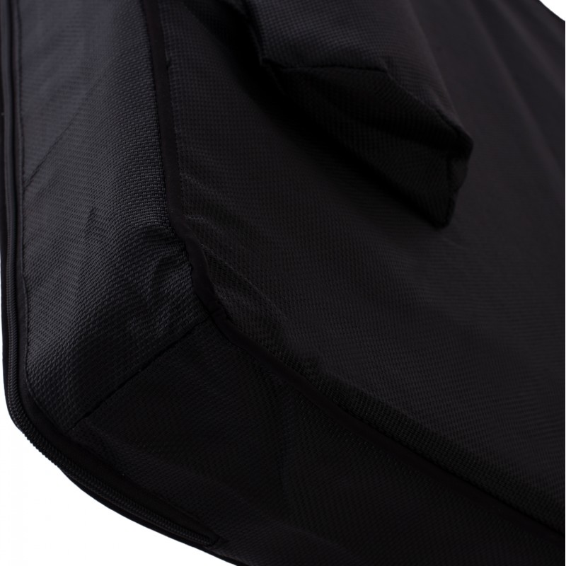 ΜΑΞΙΛΑΡΙ ΞΑΠΛΩΣΤΡΑΣ ART MAISON OKOYE TEXTILENE 600gr/m2 2X1 ΜΑΥΡΟ 194x70x11 εκ.