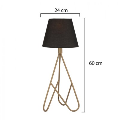 ΦΩΤΙΣΤΙΚΟ ΕΠΙΤΡΑΠΕΖΙΟ ART MAISON CORTEZ - GOLD BLACK (24x60εκ.) ΦΩΤΙΣΤΙΚΟ ΕΠΙΤΡΑΠΕΖΙΟ ART MAISON CORTEZ - GOLD BLACK (24x60εκ.)