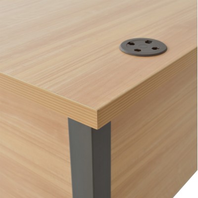 Γραφείο δεξία γωνία Art Maison Clemente - Natural (160x120x75εκ.)