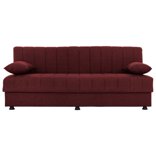 Καναπές Κρεβάτι Τριθέσιος Art Maison Montgomery - Red (180x72x77εκ.)