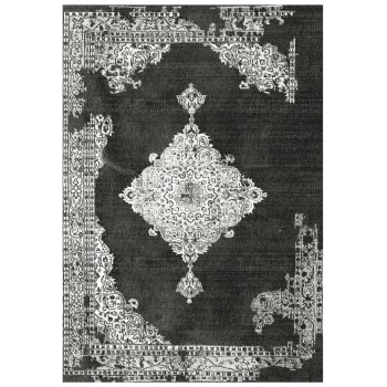 ΧΑΛΙ ΣΑΛΟΝΙΟΥ ΜΕ ΚΡΟΣΙΑ Art Maison Reston - Gray White Vintage (160x230εκ.)