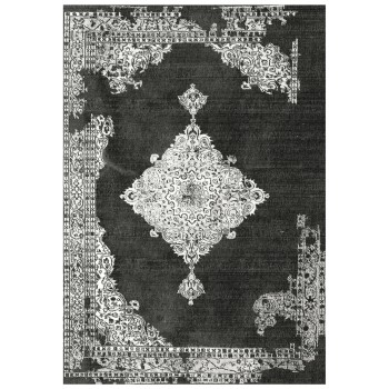 ΧΑΛΙ ΣΑΛΟΝΙΟΥ ΜΕ ΚΡΟΣΙΑ Art Maison Reston - Gray White Vintage (160x230εκ.)
