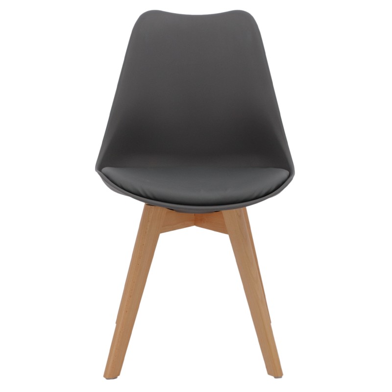 Καρέκλα Art Maison Worland - Dark Gray (45x56x80Υεκ.)