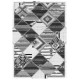 ΧΑΛΙ ΣΑΛΟΝΙΟΥ ΜΕ ΚΡΟΣΙΑ Art Maison Reston - Black Gray Shapes (160x230εκ.)