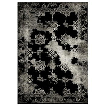 ΧΑΛΙ ΣΑΛΟΝΙΟΥ ΜΕ ΚΡΟΣΙΑ Art Maison Reston - Black Gray Clouds (120x170εκ.)