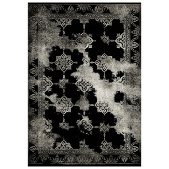 ΧΑΛΙ ΣΑΛΟΝΙΟΥ ΜΕ ΚΡΟΣΙΑ Art Maison Reston - Black Gray Clouds (120x170εκ.)