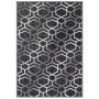 ΧΑΛΙ ΣΑΛΟΝΙΟΥ ΜΕ ΚΡΟΣΙΑ Art Maison Reston - Black Silver (160x230εκ.)