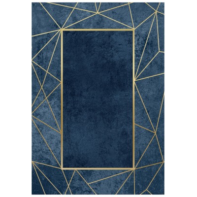 ΧΑΛΙ ΣΑΛΟΝΙΟΥ ΜΕ ΚΡΟΣΙΑ Art Maison Reston - Blue Gold (160x230εκ.) ΧΑΛΙ ΣΑΛΟΝΙΟΥ ΜΕ ΚΡΟΣΙΑ Art Maison Reston - Blue Gold (160x230εκ.)