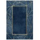 ΧΑΛΙ ΣΑΛΟΝΙΟΥ ΜΕ ΚΡΟΣΙΑ Art Maison Reston - Blue Gold (160x230εκ.)