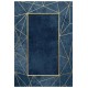 ΧΑΛΙ ΣΑΛΟΝΙΟΥ ΜΕ ΚΡΟΣΙΑ Art Maison Reston - Blue Gold (120x170εκ.)