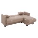 Καναπές Κρεβάτι Αναστρέψιμη Γωνία Art Maison Ozark - Beige (200x133x77εκ.)