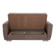 Καναπές Κρεβάτι Διθέσιος Art Maison Decatur - Brown (150x84x88εκ.)